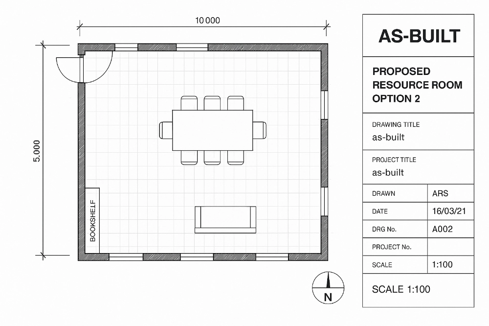 Manual fire system layout drawing sample
