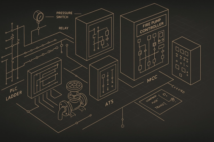 Pump controller schematic sample