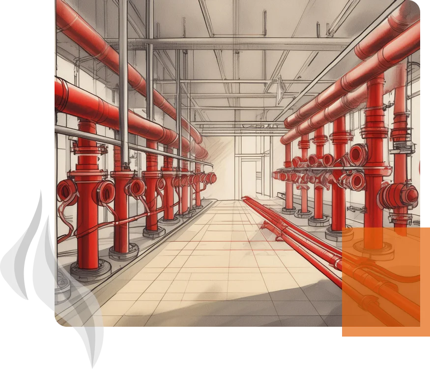 Hydrant and hose reel detail sample